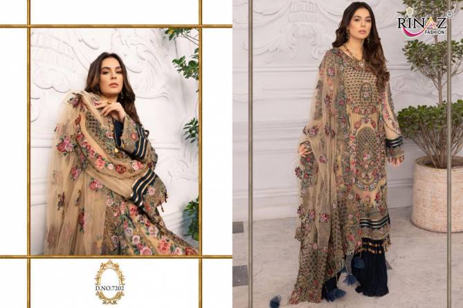 Rinaz Jazmin 16  Latest Fancy Designer Pakistani Salwar Suit Collection